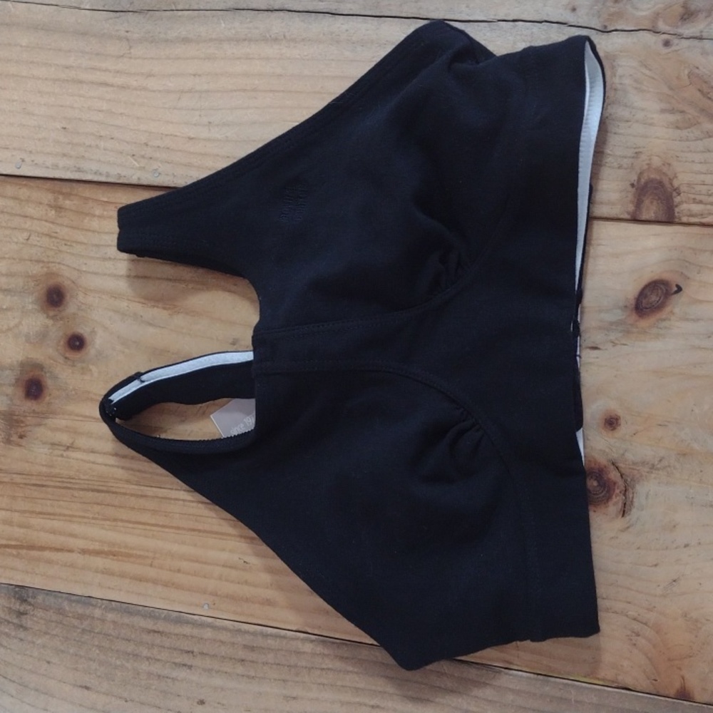 Moving Comfort Black Athena Wire Free Convertible High Impact Sports Bra NWT
